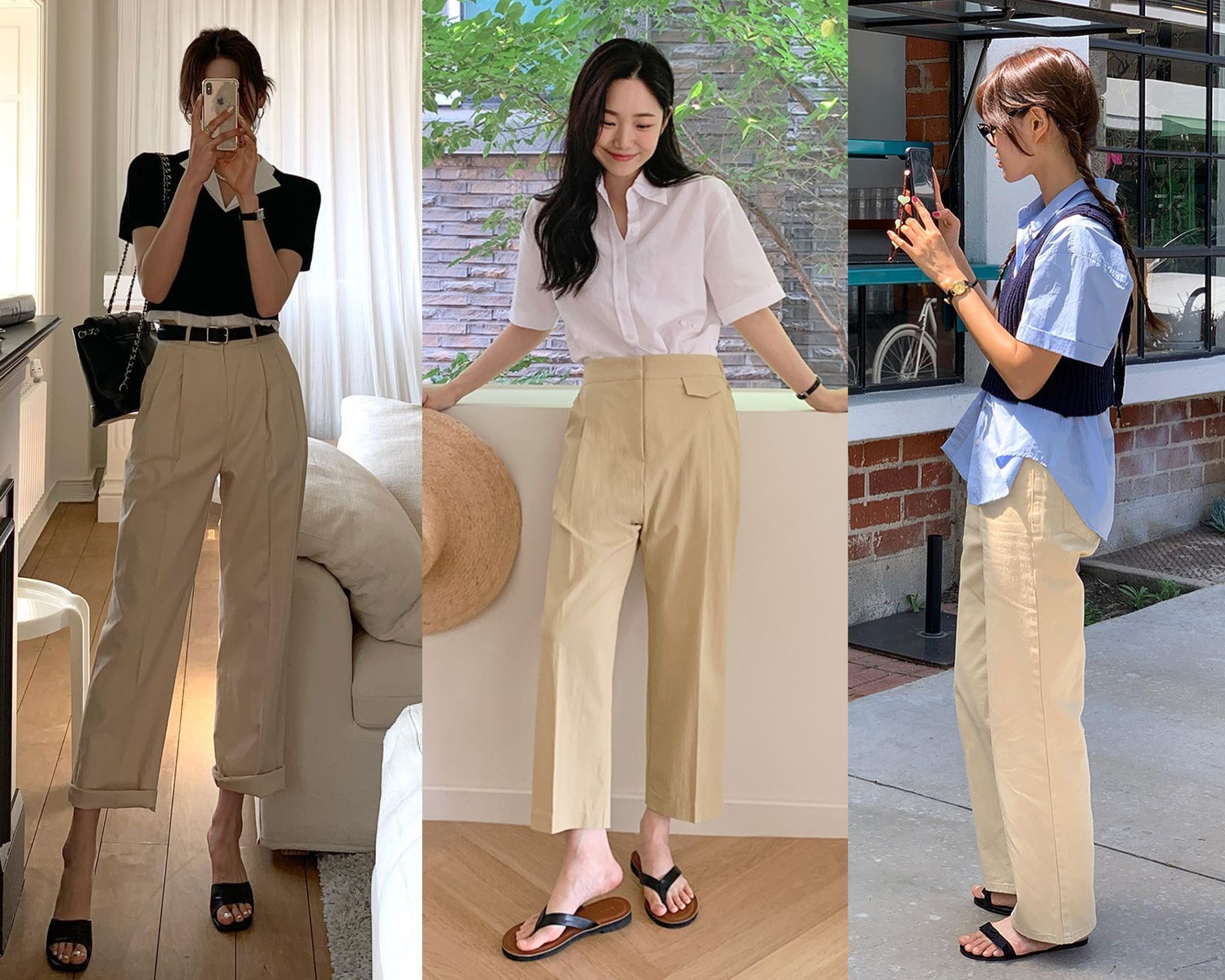 3 kiểu quần ống đứng nên có để mặc đẹp hơn - Ảnh 3.