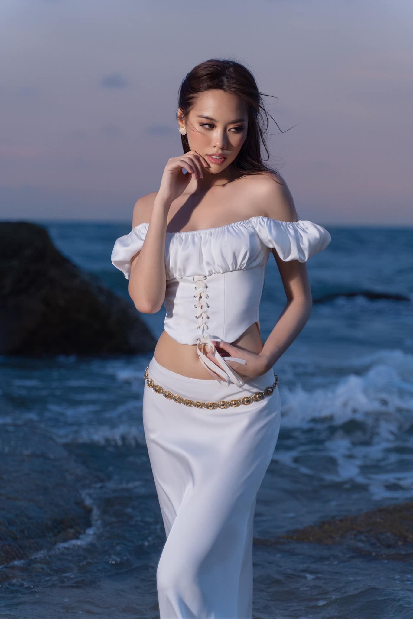 Nhan sắc ấn tượng của 3 cô gái đoạt giải &quot;Best profile picture&quot; Miss Grand Vietnam 2023 - Ảnh 5.