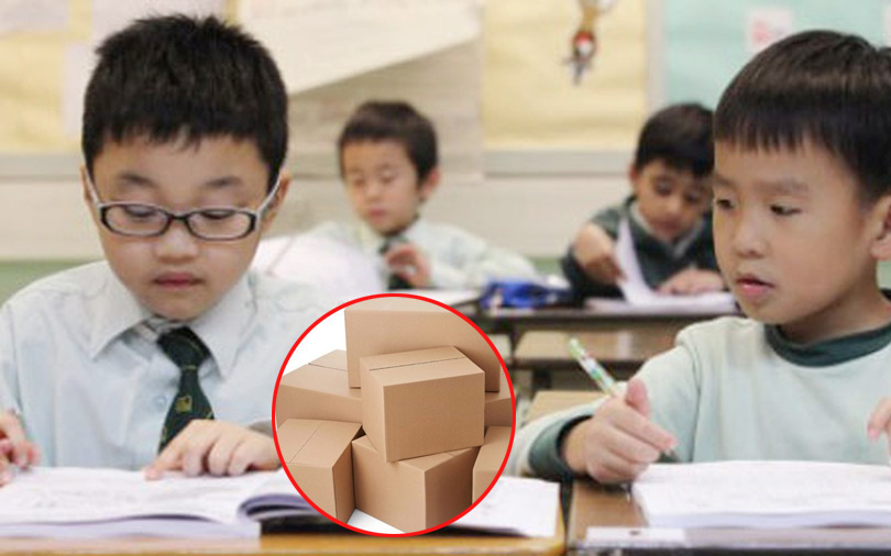 Bài toán tính cân nặng hộp bìa khiến phụ huynh cũng phải đầu hàng tuyên bố: “Tôi không thông minh bằng học sinh lớp 5”