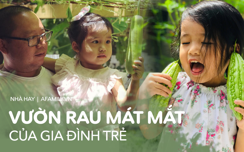 Gia đình Việt ở Mỹ: Người vợ hạnh phúc khi được chồng cùng cải tạo vườn trồng đủ loại rau quả tươi tốt
