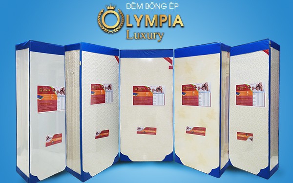 Chăn ga gối đệm Olympia ra mắt đệm bông ép cao cấp mới