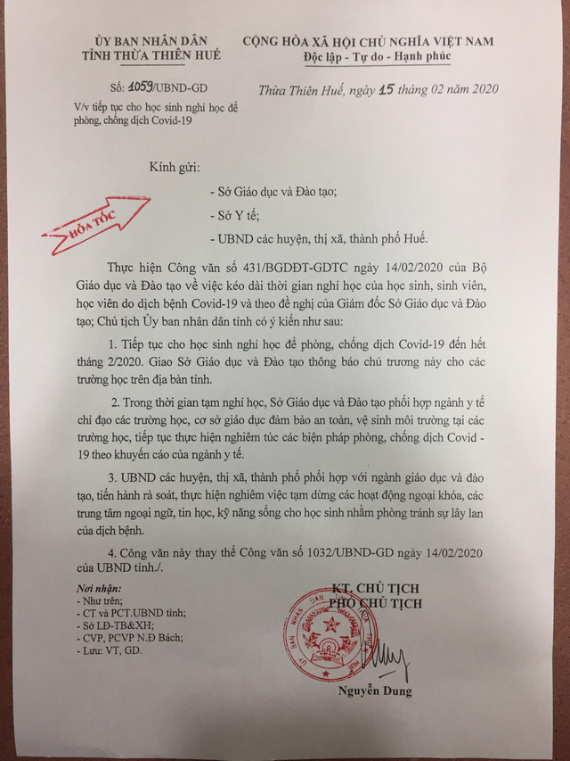 Danh sách 12 tỉnh thành rút lại thông báo đi học vào ngày 17/2, cho học sinh nghỉ thêm đến hết tháng 2 - Ảnh 7.
