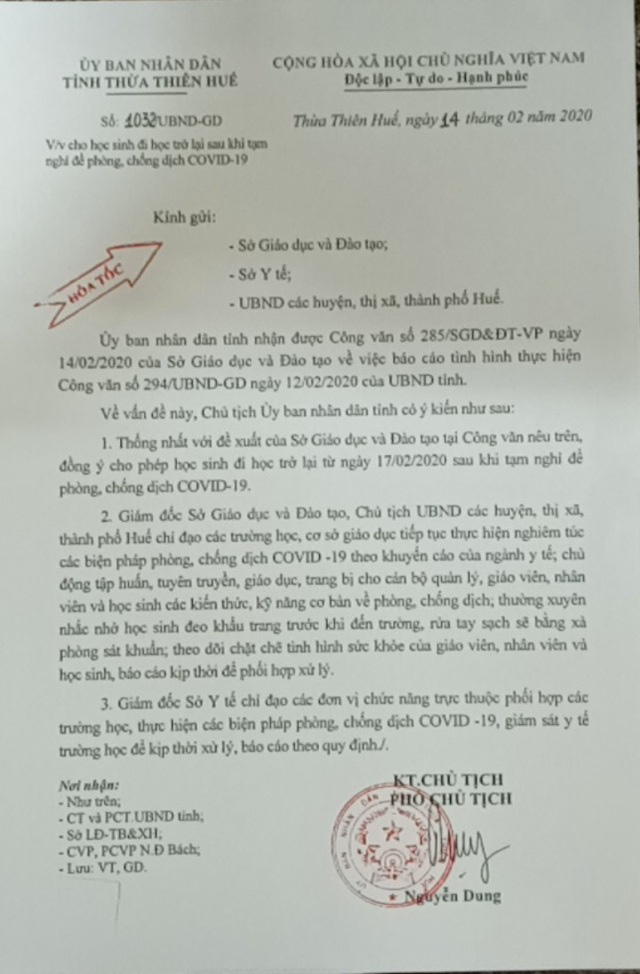 Danh sách 12 tỉnh thành rút lại thông báo đi học vào ngày 17/2, cho học sinh nghỉ thêm đến hết tháng 2 - Ảnh 8.