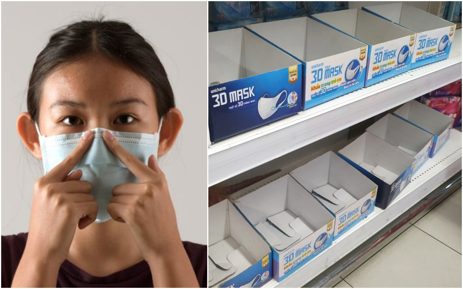 Không chỉ ở Việt Nam, khẩu trang ở Nhật Bản và các quốc gia khác còn tăng giá tới hơn 12 triệu đồng một hộp