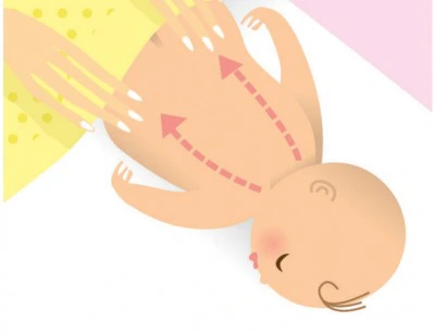 Bài massage cho trẻ sơ sinh cực kỳ đơn giản, mẹ nên làm cho bé mỗi ngày - Ảnh 5.