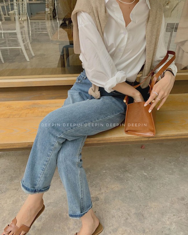 Học Park Min Young 3 set đồ chuẩn đẹp mùa Thu, dễ mua dễ mặc và quan trọng là  - Ảnh 3.