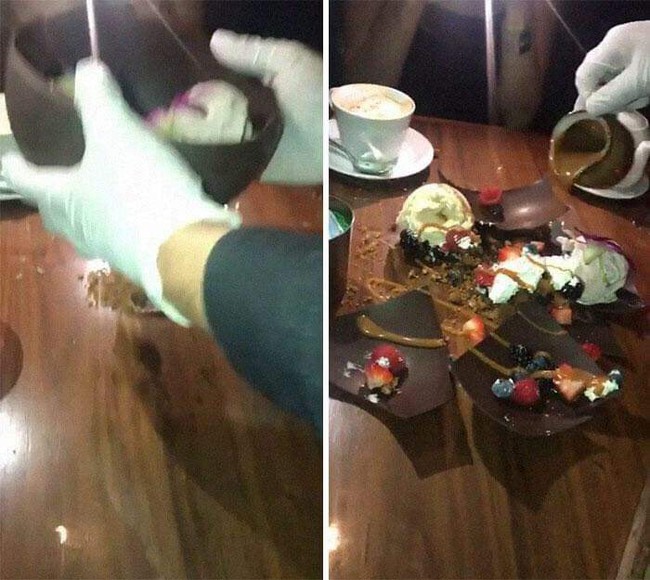 Loạt đồ ăn sau khi "lên mâm" của các nhà hàng siêu trí tuệ khiến dân mạng cười ngất, món thì đaq2 - Ảnh 8.