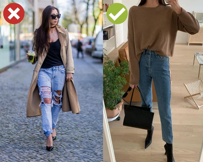 4 kiểu quần jeans có cho cũng không lấy vì diện lên lôi thôi, lỗi mốt và dễ còn tố sạch nhược điểm đôi chân - Ảnh 1.