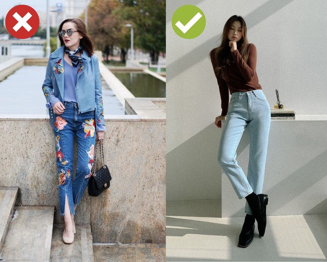 4 kiểu quần jeans có cho cũng không lấy vì diện lên lôi thôi, lỗi mốt và dễ còn tố sạch nhược điểm đôi chân - Ảnh 4.