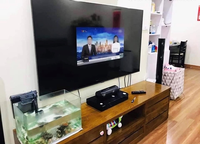 Hí hửng đặt mua tivi 55 inch to đùng trên mạng về xem thời sự cho rõ, chàng trai vội cầu cứu dân mạng khi phát hiện sự lạ trên màn hình - Ảnh 1.