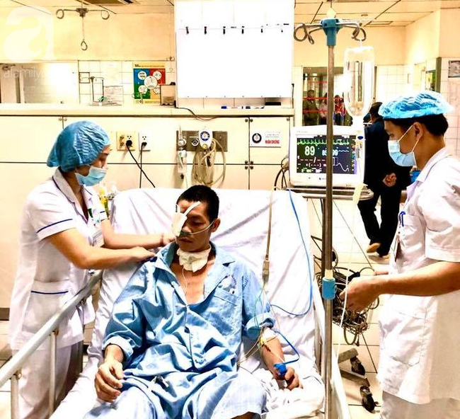 Bệnh nhân bị hấp hối sau vụ tai nạn