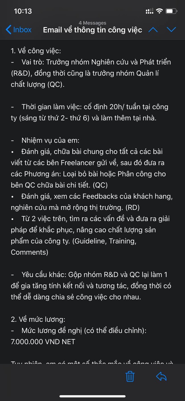 Dân mạng xôn xao vì lùm xùm của một start-up làm việc thiếu chuyên nghiệp và minh bạch, Founder gọi nhân viên là "bọn" - Ảnh 2.