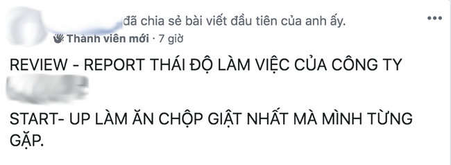 Dân mạng xôn xao vì lùm xùm của một start-up làm việc thiếu chuyên nghiệp và minh bạch, Founder gọi nhân viên là "bọn" - Ảnh 1.