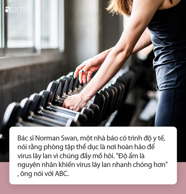 Phòng tập gym có thể là địa điểm khiến Covid-19 lây lan cực nhanh: Chuyên gia cảnh báo! - Ảnh 1.