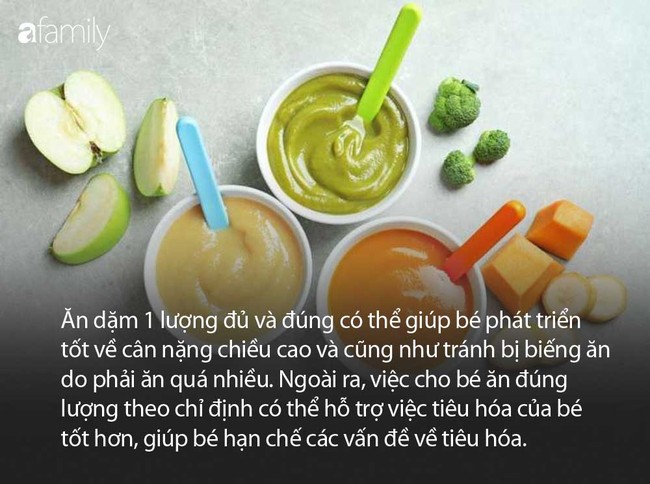 Không cần đau đầu cân đo đong đếm, mẹ ước lượng thực phẩm mỗi bữa cho bé bằng cách siêu đơn giản này - Ảnh 1.