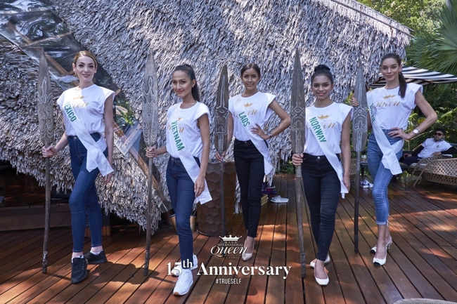 Xuất hiện trên sóng truyền hình Thái Lan, Hoài Sa ghi điểm với tà áo dài Việt Nam tại Hoa hậu chuyển giới quốc tế 2020 - Ảnh 7.