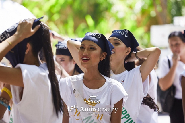 Xuất hiện trên sóng truyền hình Thái Lan, Hoài Sa ghi điểm với tà áo dài Việt Nam tại Hoa hậu chuyển giới quốc tế 2020 - Ảnh 6.