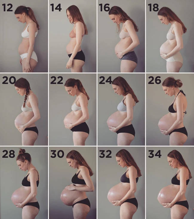 Hình ảnh bụng bầu mang thai đôi, thai ba là minh chứng cho thấy mẹ đã mạnh mẽ như thế nào, khiến nhiều ai nhìn thôi cũng thấy xót xa - Ảnh 9.