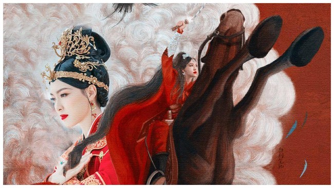 "Yến Vân Đài": Đường Yên tái xuất sau sinh gây sốt, đáng chú ý là "Hoàng hậu" Tần Lam cũng bị lôi vào  - Ảnh 3.