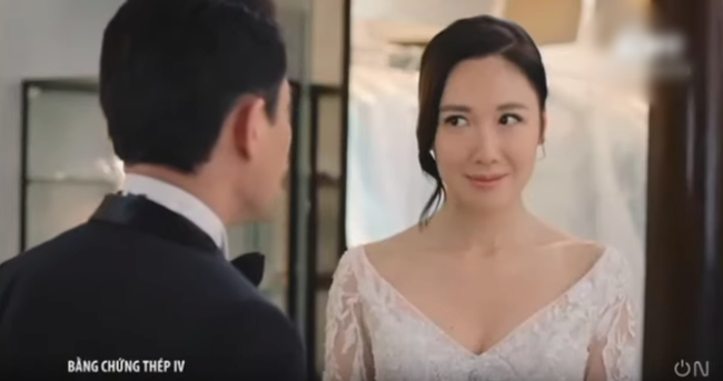 "Bằng chứng thép 4" của TVB: Bùng nổ cảnh đám cưới, vòng 1 căng đầy của Top 5 Hoa hậu Hồng Kông gây chú ý - Ảnh 9.