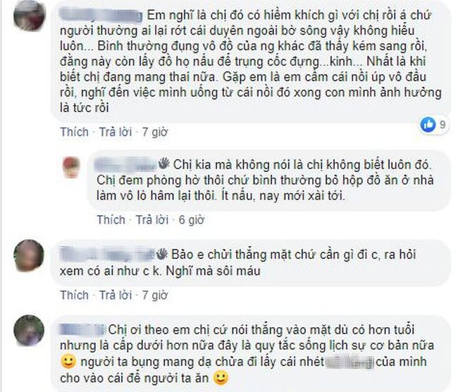 Bị cấp dưới lớn tuổi rửa cốc nguyệt san bằng nồi nấu ăn của mình, nàng công sở cầu cứu cư dân mạng liền được khuyên táo bạo: "Trừng trị nghiêm cho ả ta nhớ đời!" - Ảnh 3.