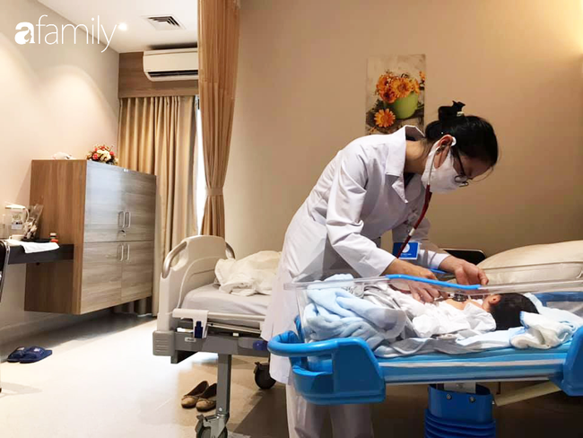 Mẹ Hà Nội đi đẻ "sướng như tiên" hết 32 triệu: Phòng nghỉ tiện nghi, bác sĩ quan tâm thường xuyên, xuất viện có xe đưa về - Ảnh 9.