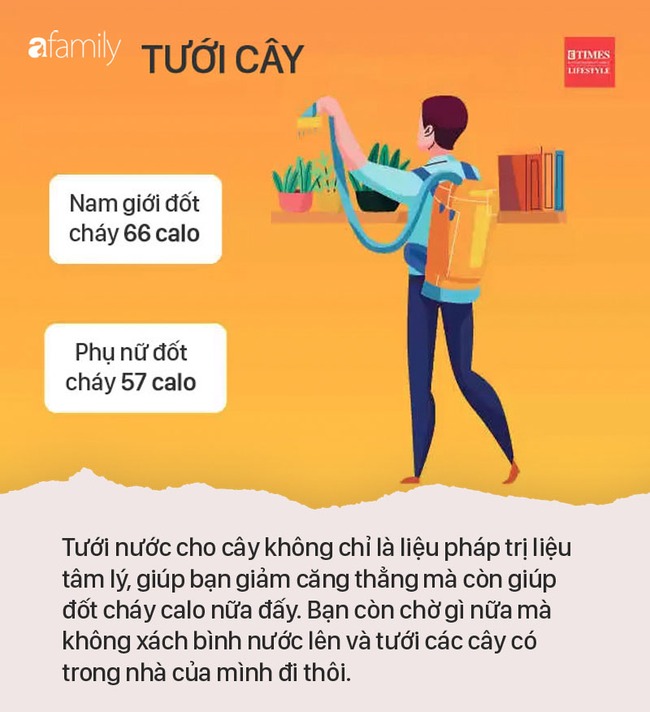 Cách ly ở nhà, đừng vội lo béo và tăng cân, hãy xem các việc làm ở nhà này đốt cháy được bao nhiêu calo - Ảnh 6.