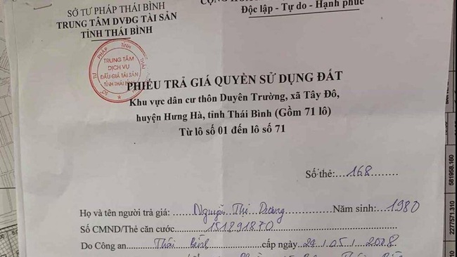 Vụ vợ chồng đại gia BĐS ở Thái Bình bị bắt: Cần phải thu hồi đất đấu giá vì sai quy định - Ảnh 1.