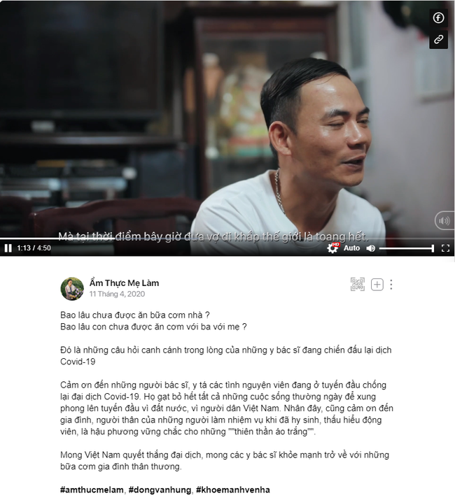 “Khỏe Mạnh Về Nhà”: Loạt người nổi tiếng kêu gọi chia sẻ, động viên gia đình các chiến binh áo trắng"
 - Ảnh 10.