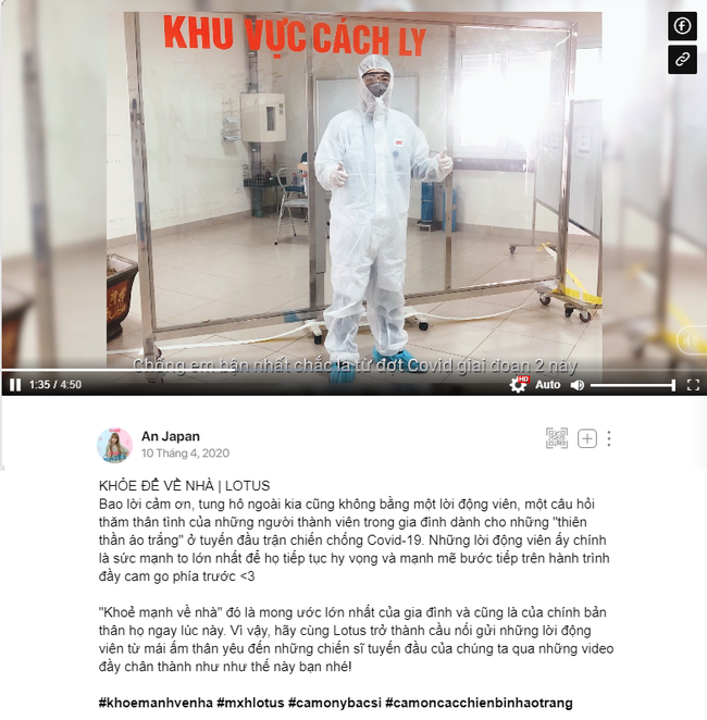 “Khỏe Mạnh Về Nhà”: Loạt người nổi tiếng kêu gọi chia sẻ, động viên gia đình các chiến binh áo trắng"
 - Ảnh 15.