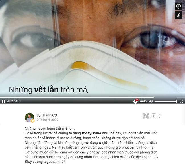 “Khỏe Mạnh Về Nhà”: Loạt người nổi tiếng kêu gọi chia sẻ, động viên gia đình các chiến binh áo trắng"
 - Ảnh 17.