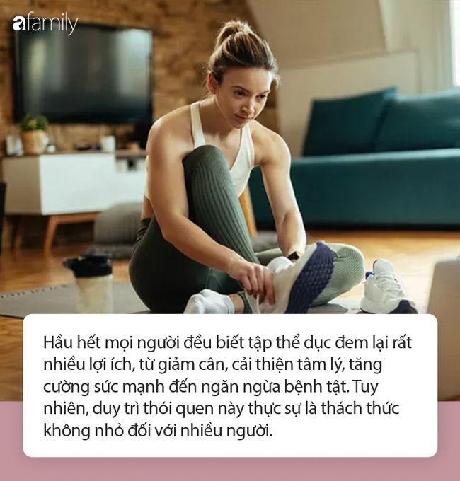 Bí quyết giúp bạn duy trì động lực tập thể dục tại nhà - Ảnh 1.
