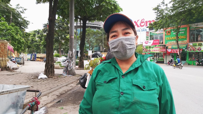 Chị Hạnh chia sẻ về công việc trong những ngày Hà Nội cách ly xã hội