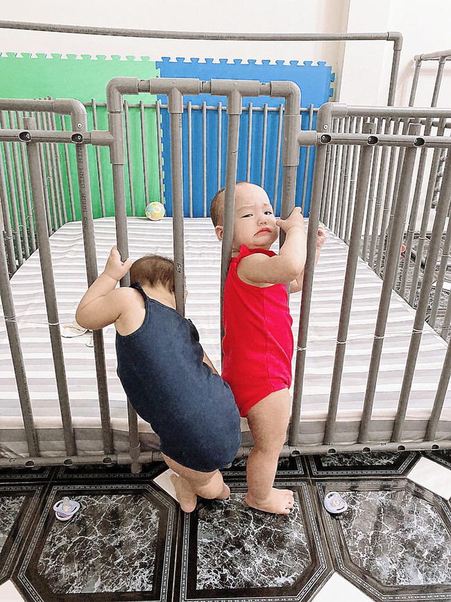 Bị nhốt trong cũi chán quá, hai chị em sinh đôi 1 tuổi rủ nhau tẩu thoát, tưởng thành công ai dè thất bại vì lý do cực buồn - Ảnh 8.