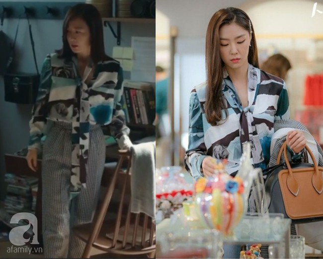 Kim Hee Ae đụng độ với Seo Ji Hye chiếc áo blouse 30 triệu: Cả hai đều đẹp nhưng set đồ của “chị đại bị cắm sừng” thú vị hơn hẳn - Ảnh 4.