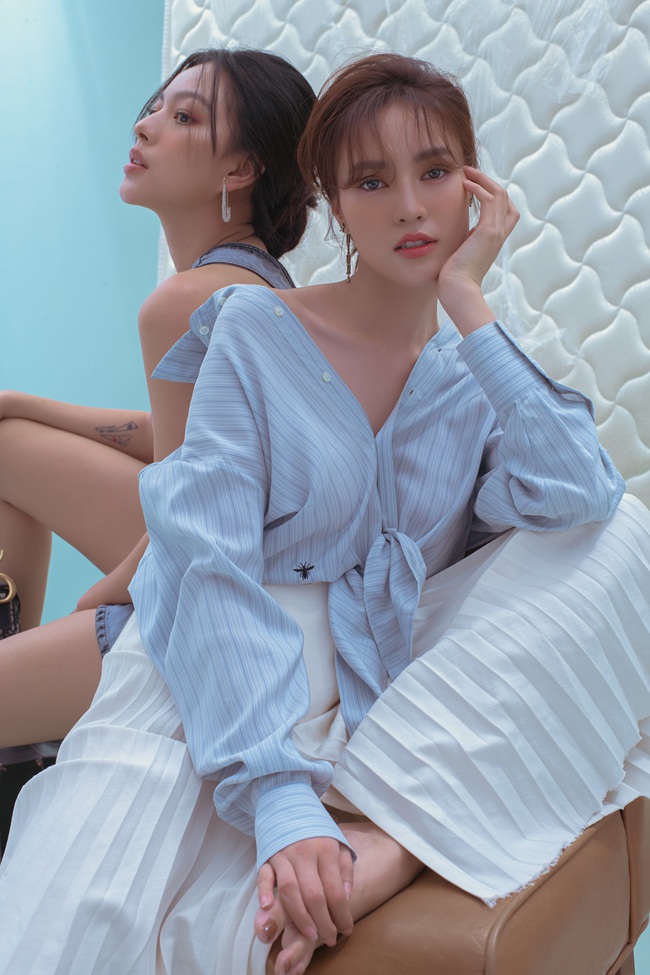 Ninh Dương Lan Ngọc - Tú Hảo gia nhập hội "chị em sinh đôi" mới của showbiz Việt - Ảnh 4.