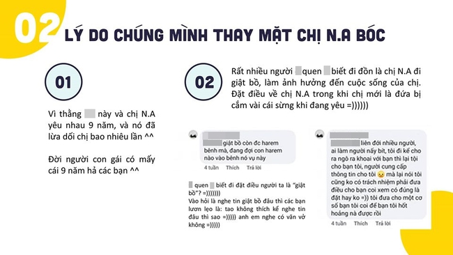 Chị gái chuyên "bóc phốt" ngoại tình bằng slide lại tái xuất, lần này là drama cắm sừng mối tình 9 năm khiến bao người ngỡ ngàng - Ảnh 6.