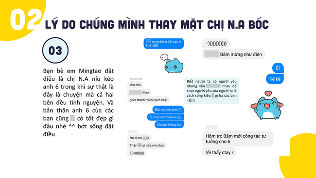 Chị gái chuyên "bóc phốt" ngoại tình bằng slide lại tái xuất, lần này là drama cắm sừng mối tình 9 năm khiến bao người ngỡ ngàng - Ảnh 7.