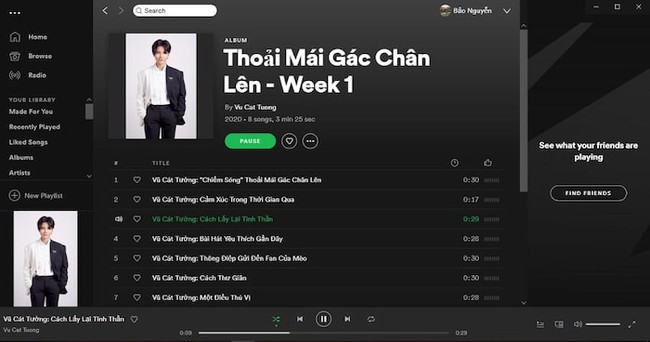 Vũ Cát Tường âm thầm tung sản phẩm, còn khuyên fan "thoải mái gác chân lên" để nghe nhạc  - Ảnh 7.