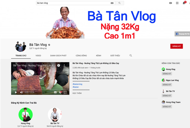 Kênh Bà Tân Vlog từ một kênh nổi tiếng với những món "siêu to khổng lồ", trở thành nơi hứng "gạch đá" đủ để... xây nhà - Ảnh 1.