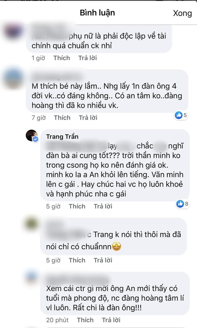 Phan Như Thảo bị mắng vì kể chuyện làm vợ thứ 4 của đại gia trăm tỷ, Trang Trần lên tiếng bênh vực - Ảnh 4.