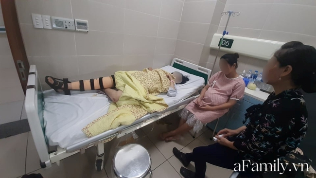 Vụ thai phụ 32 tuần tuổi bị mất con trong vụ tai nạn ở Hà Nội: Gia đình chưa cho người mẹ biết chuyện - Ảnh 1.
