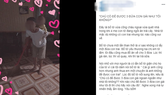 Bị nói kém cỏi vì chỉ đẻ được toàn "vịt giời", lời đáp trả sau đó của ông bố khiến tất cả lặng người - Ảnh 1.