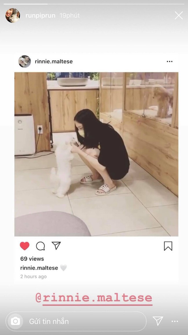 Lần đầu khoe khoảnh khắc ôm chặt Linh Rin vô cùng tình tứ hậu "yêu lại từ đầu", em chồng Tăng Thanh Hà công khai nói lời nhớ nhung với bạn gái - Ảnh 3.