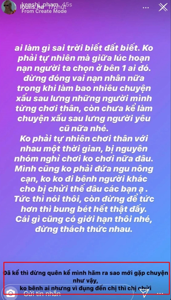 "Drama" lại căng: Hội stylist của Chi Pu "bóng gió" Quỳnh Anh Shyn chơi xấu bạn thân, làm chuyện có lỗi với người yêu cũ - Ảnh 4.