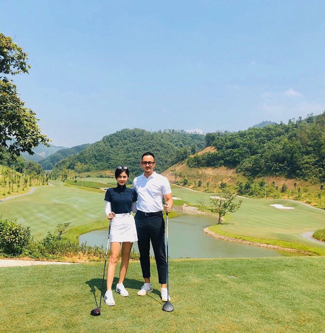 MC Thu Hoài lần đầu tiết lộ chuyện "đi nhầm sân golf được chồng như ý", danh tính nửa kia khiến ai cũng trầm trồ - Ảnh 1.