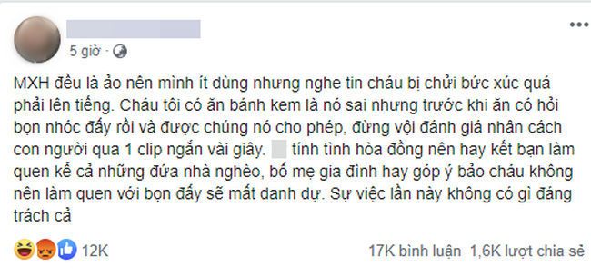 Cô gái 20 tuổi bị chỉ trích ầm ĩ vì hành động thò tay ăn bánh kem lên tiếng xin lỗi, xuất hiện hàng loạt người tự xưng là "họ hàng" vào bênh vực khiến dân mạng phẫn nộ thêm - Ảnh 2.