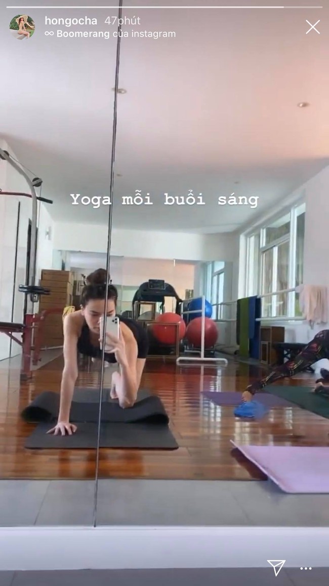 Đang mang bụng bầu khệ nệ, Hà Hồ vẫn duy trì thói quen nhiều năm này - Ảnh 1.