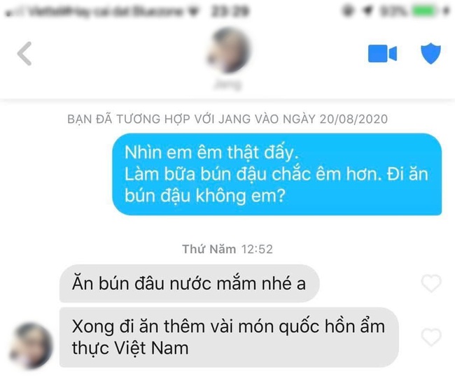 Chàng trai quẹt Tinder tìm người đi ăn bún đậu cùng, ghi nhẹ trên bio là &quot;FWB&quot; xem kỹ mới biết ý nghĩa - Ảnh 6.