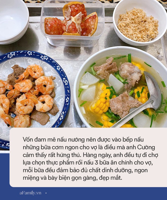 "Ông chồng của năm" tự tay vào bếp nấu cơm cữ cho vợ, bữa nào bữa nấy nhìn  - Ảnh 4.